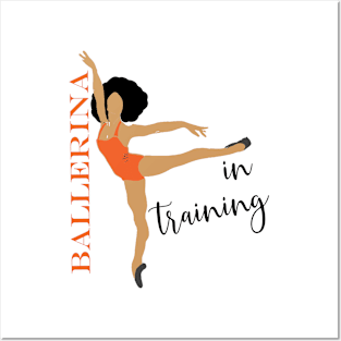 Ballerina in training Posters and Art